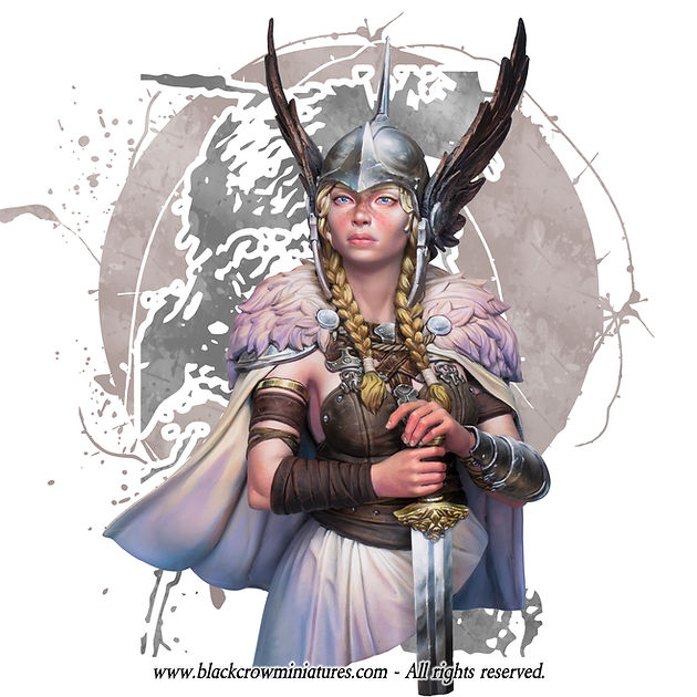 Black Crow Miniatures SIGRUN 1/10 BUST