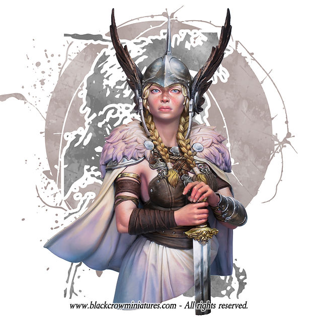 Black Crow Miniatures SIGRUN 1/10 BUST