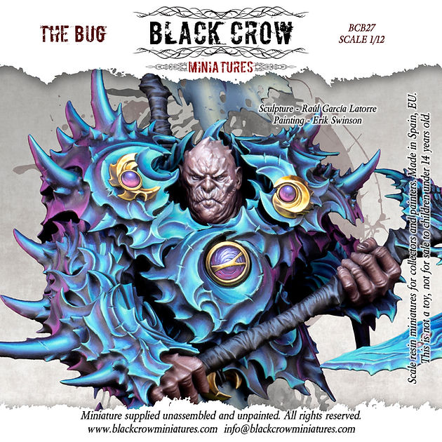 Black Crow Miniatures THE BUG 1/10 BUST