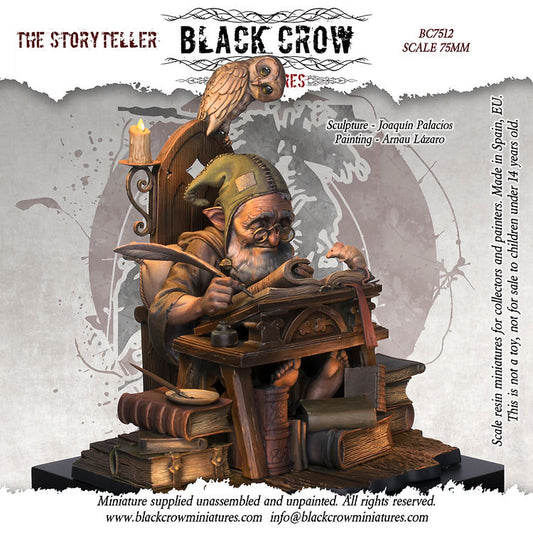 Black Crow Miniatures THE STORYTELLER 75mm