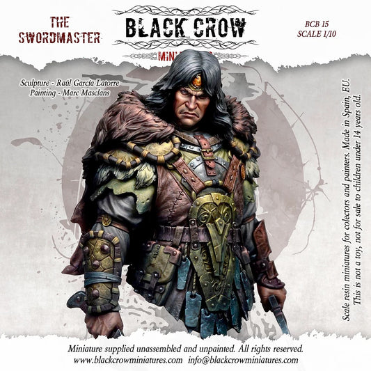 Black Crow Miniatures THE SWORDMASTER 1/10 Bust