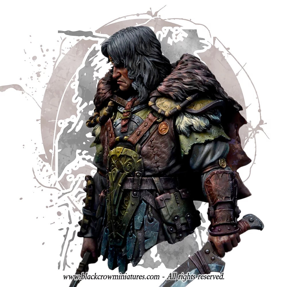 Black Crow Miniatures THE SWORDMASTER 1/10 Bust