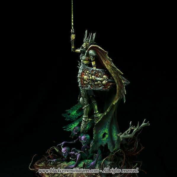 Black Crow Miniatures THE WRAITH KING 75mm
