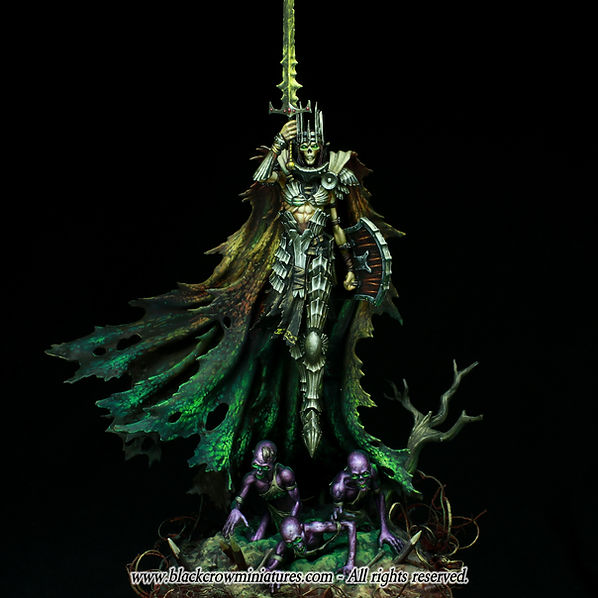 Black Crow Miniatures THE WRAITH KING 75mm