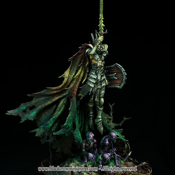Black Crow Miniatures THE WRAITH KING 75mm