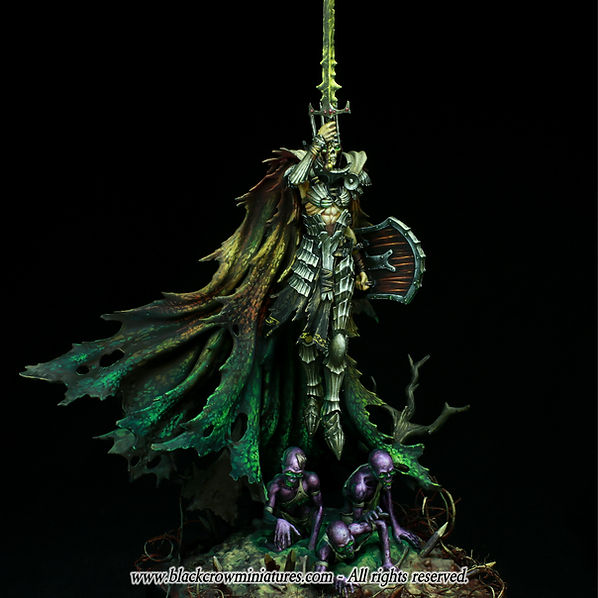 Black Crow Miniatures THE WRAITH KING 75mm