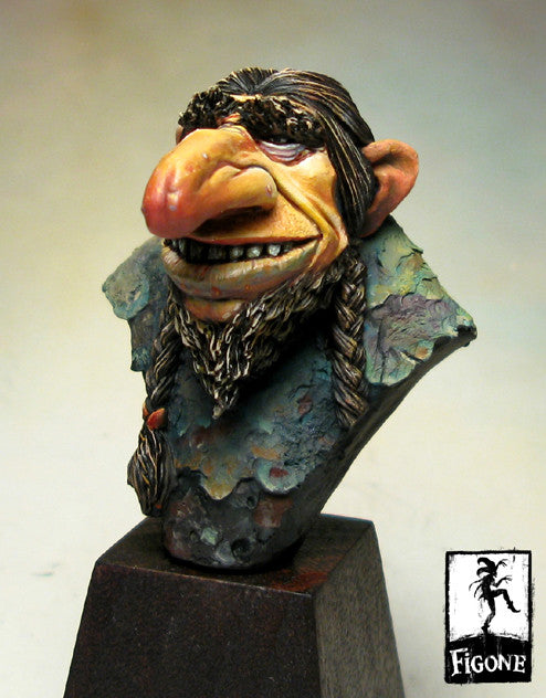 Figone Miniatures The Troll Companion Bust