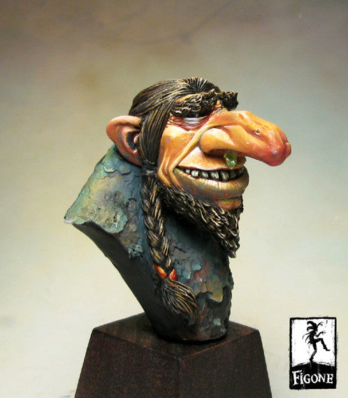 Figone Miniatures The Troll Companion Bust