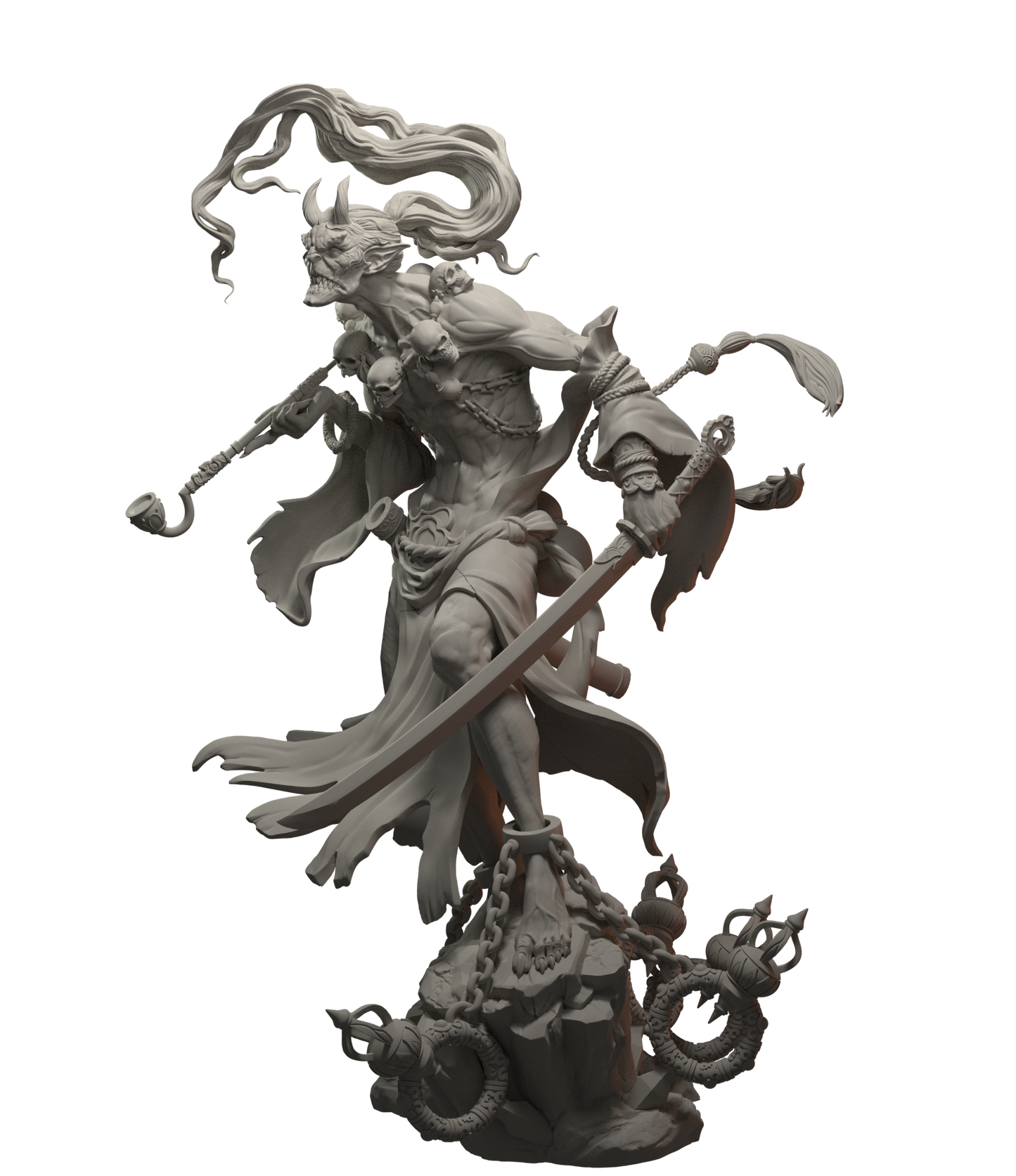 【XINGHUI】 HAN BA·RINGLEADER 90mm High-quality resin model（Limited Edition）