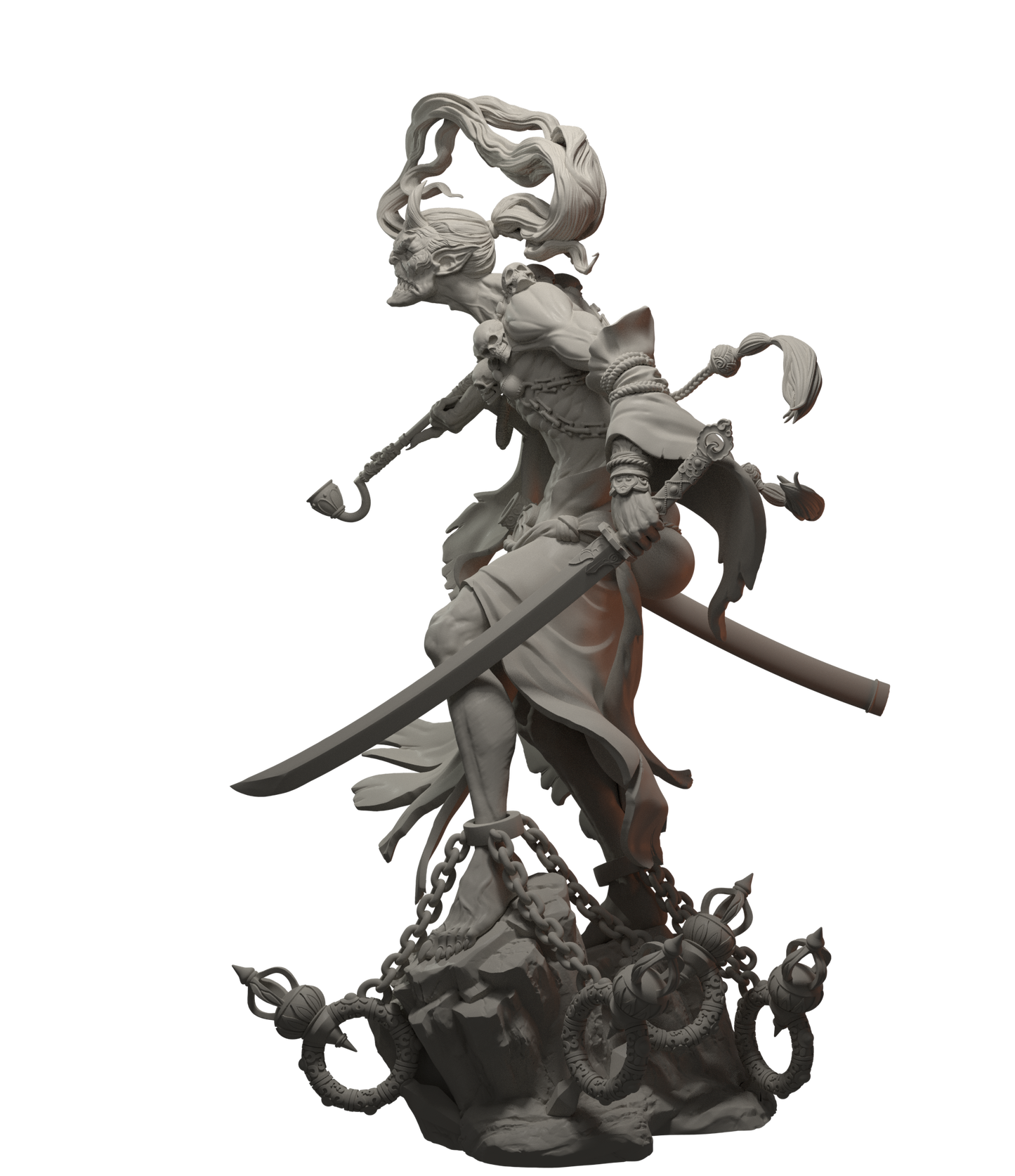 【XINGHUI】 HAN BA·RINGLEADER 90mm High-quality resin model（Limited Edition）