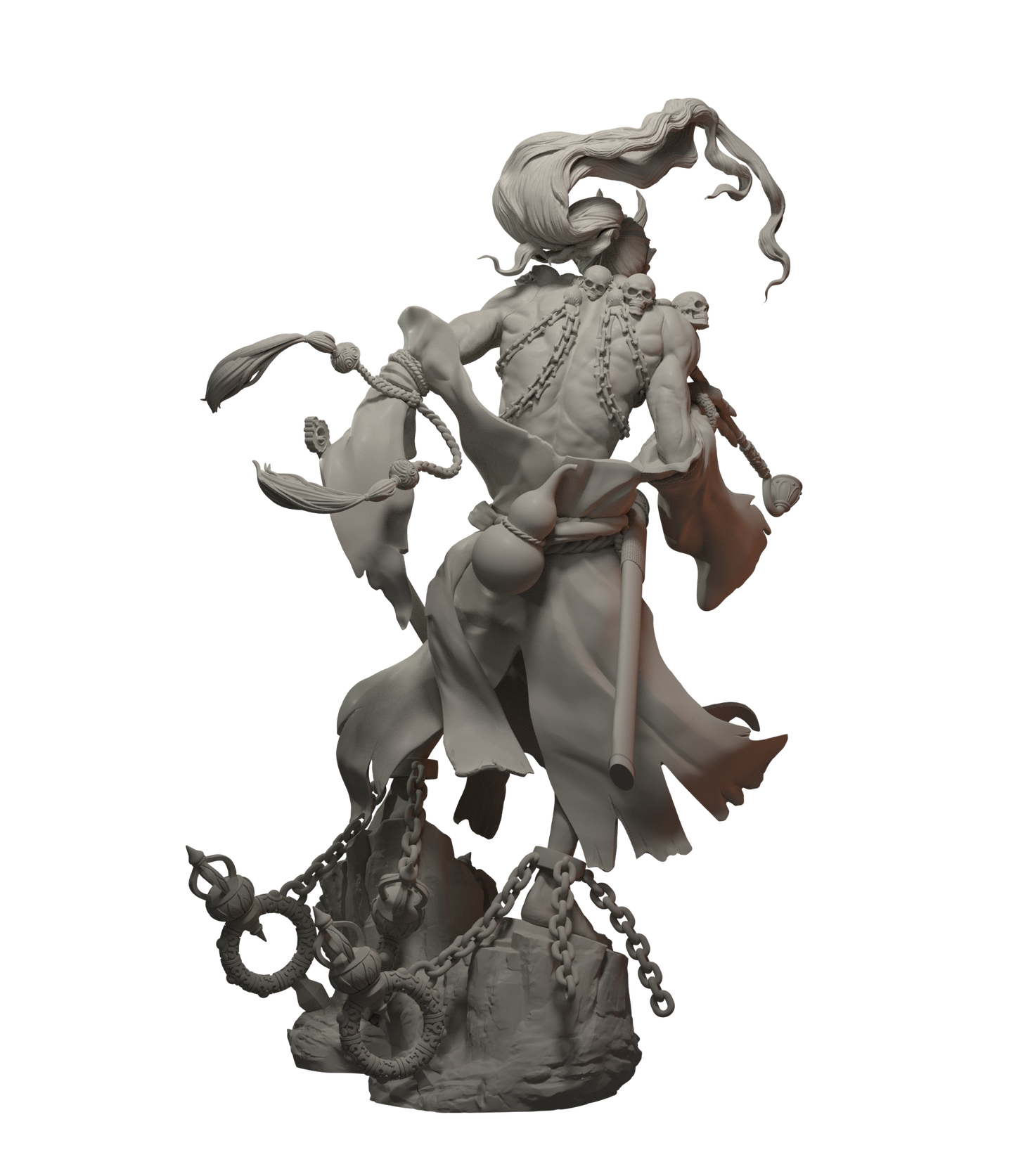 【XINGHUI】 HAN BA·RINGLEADER 90mm High-quality resin model（Limited Edition）