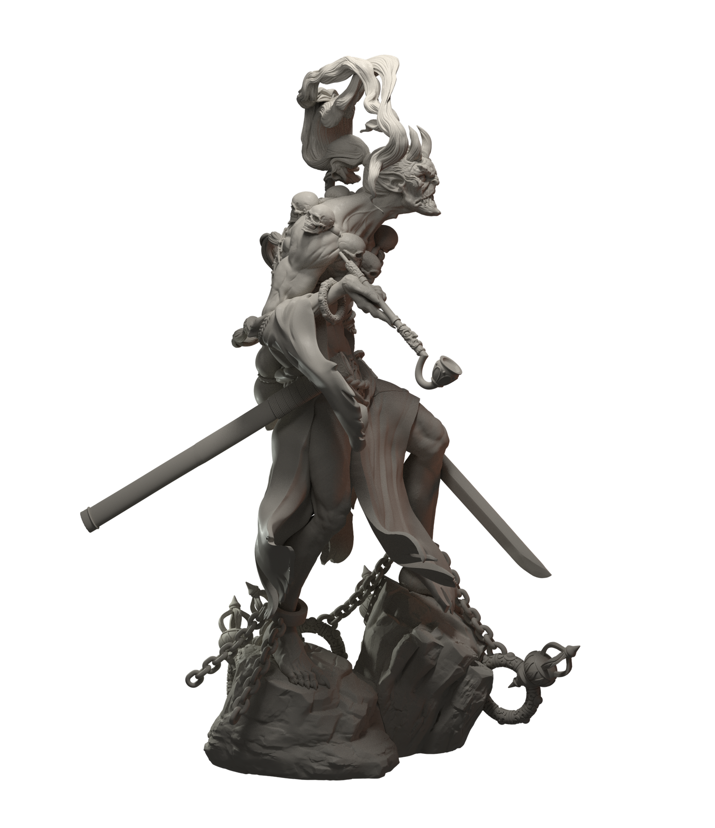 【XINGHUI】 HAN BA·RINGLEADER 90mm High-quality resin model（Limited Edition）