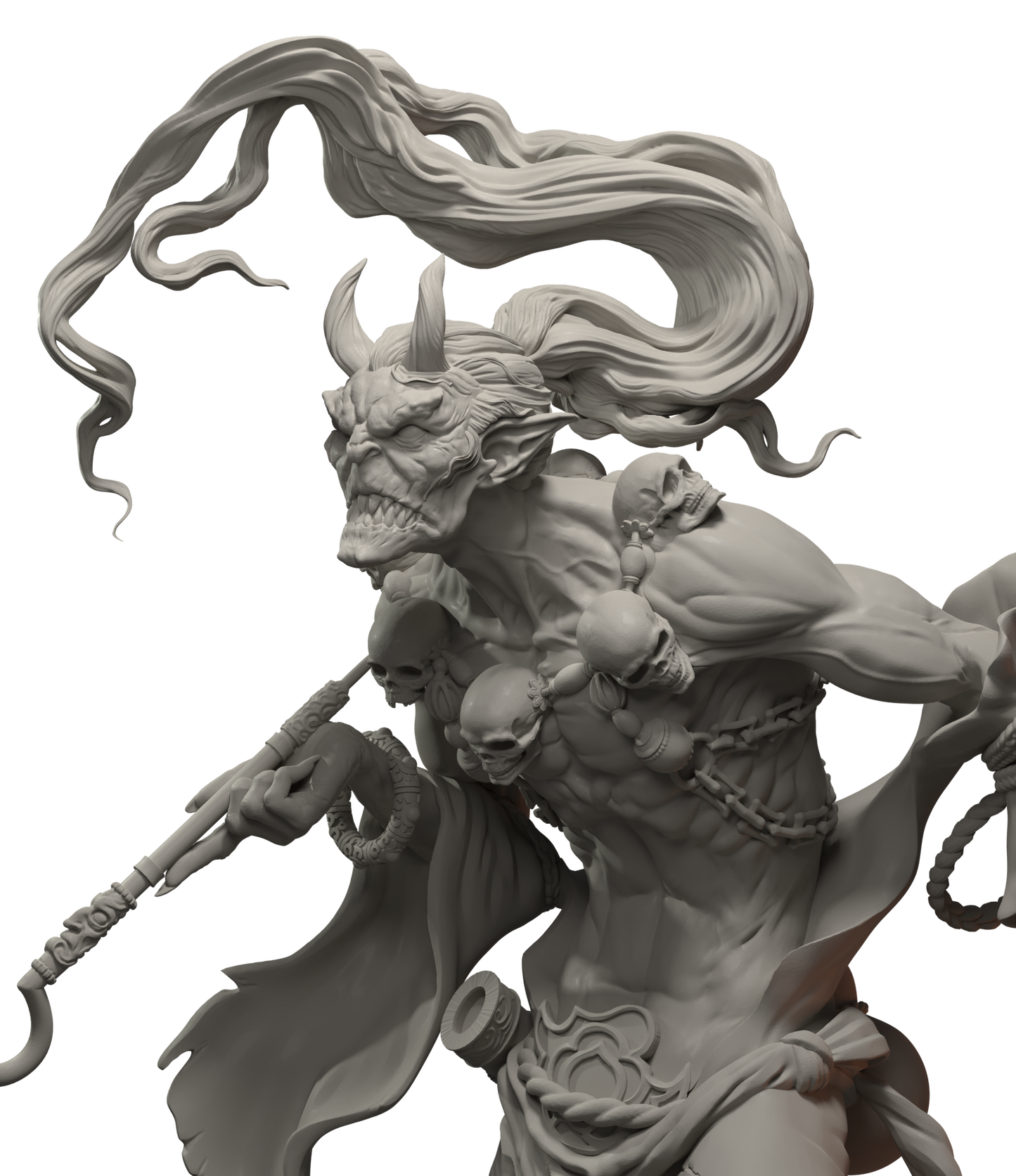 【XINGHUI】 HAN BA·RINGLEADER 90mm High-quality resin model（Limited Edition）