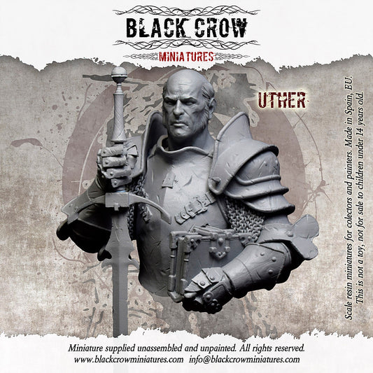 Black Crow Miniatures UTHER Bust 1/12