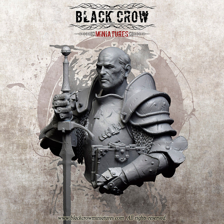 Black Crow Miniatures UTHER Bust 1/12