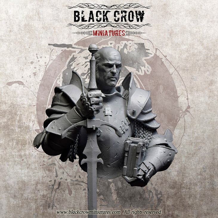 Black Crow Miniatures UTHER Bust 1/12