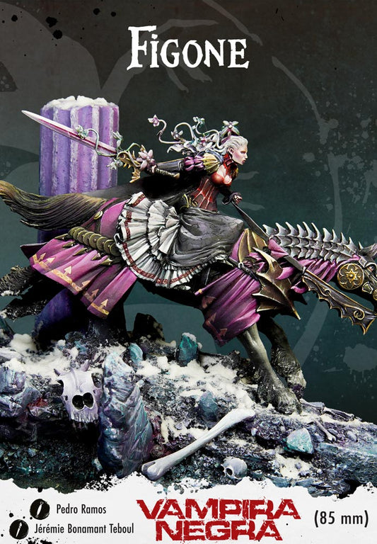 Figone Miniatures VAMPIRA NEGRA (54mm)