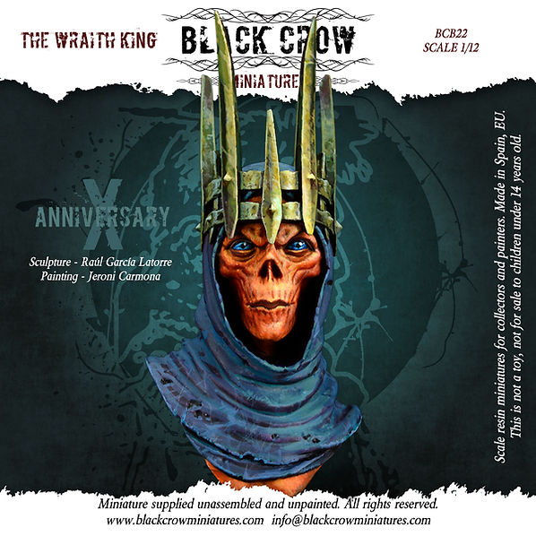 Black Crow Miniatures THE WRAITH KING 1/12