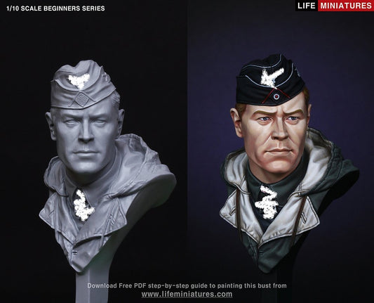 Life miniatures BEGINNERS SERIES No.1 - WW2 German Panzer Commander -