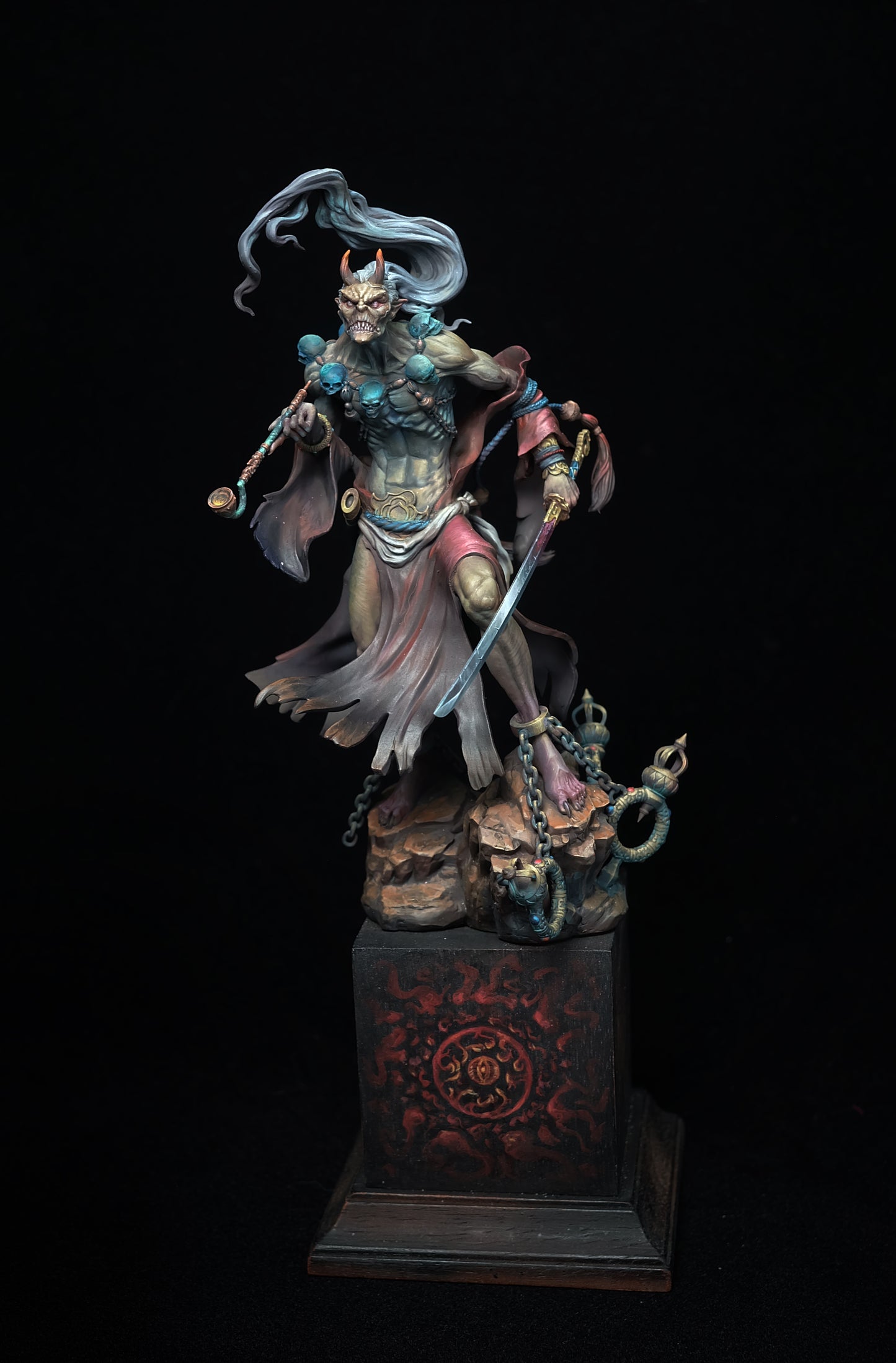 【XINGHUI】 HAN BA·RINGLEADER 90mm High-quality resin model（Limited Edition）