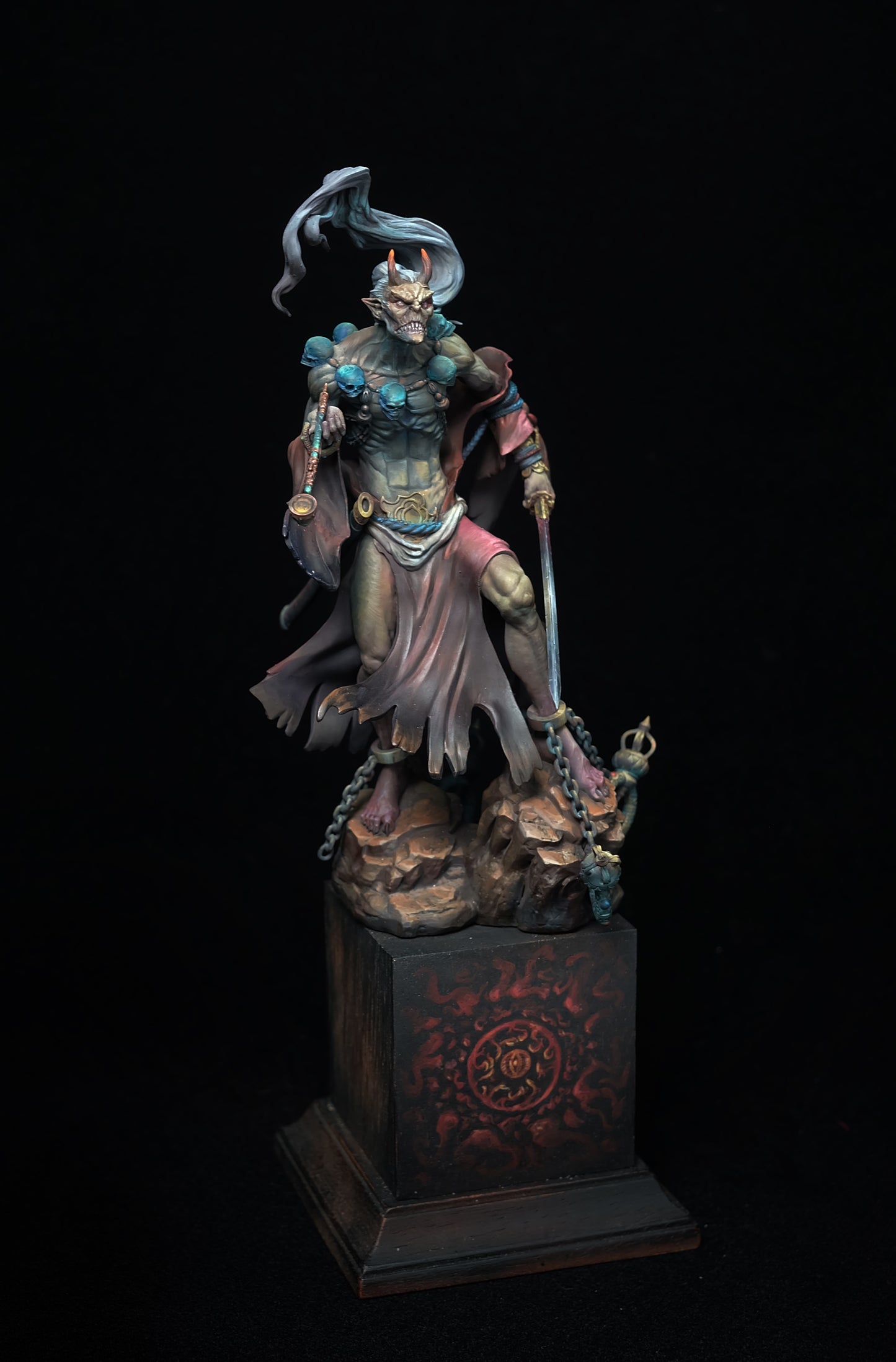 【XINGHUI】 HAN BA·RINGLEADER 90mm High-quality resin model（Limited Edition）