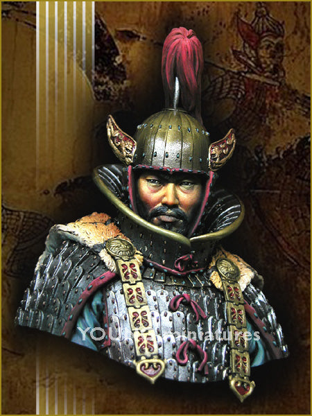 Young Miniatures Goguryeo Heavy Cavalry Officer 5th Century AD  1/10 Bust Resin YH1825 BUST