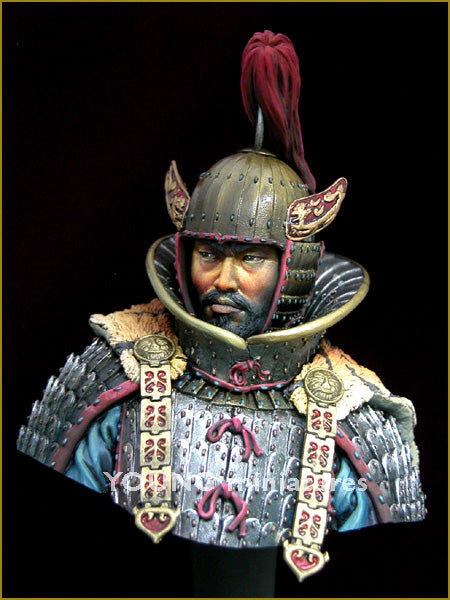 Young Miniatures Goguryeo Heavy Cavalry Officer 5th Century AD  1/10 Bust Resin YH1825 BUST