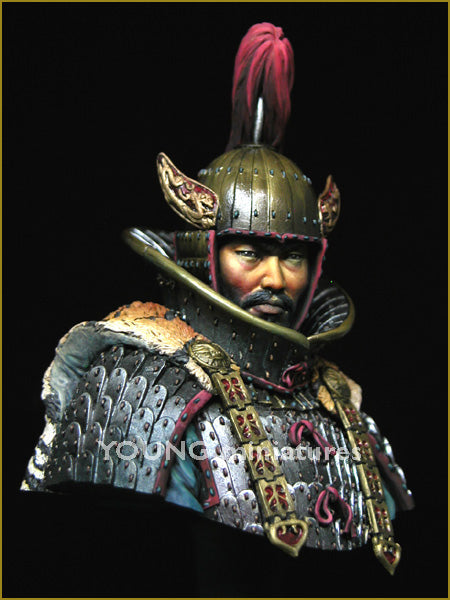 Young Miniatures Goguryeo Heavy Cavalry Officer 5th Century AD  1/10 Bust Resin YH1825 BUST