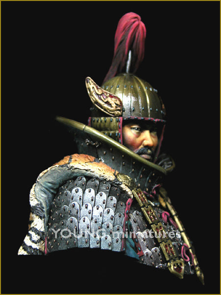 Young Miniatures Goguryeo Heavy Cavalry Officer 5th Century AD  1/10 Bust Resin YH1825 BUST