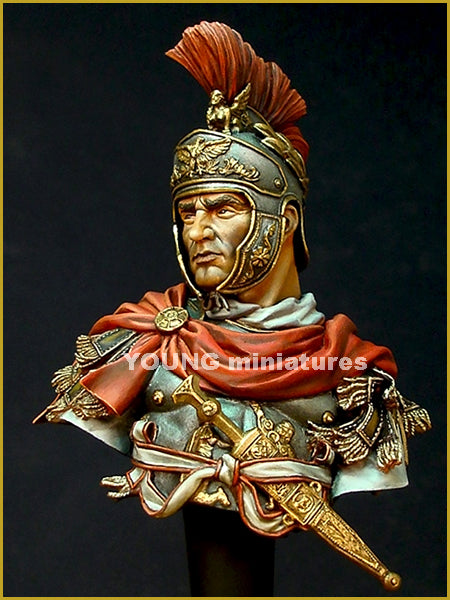 Young Miniatures Roman Cavalry Officer 180 B.C.  1/10 Bust Resin YH1829 BUST