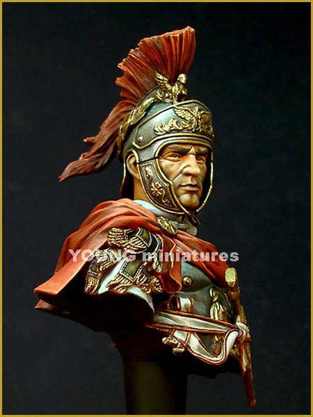 Young Miniatures Roman Cavalry Officer 180 B.C.  1/10 Bust Resin YH1829 BUST