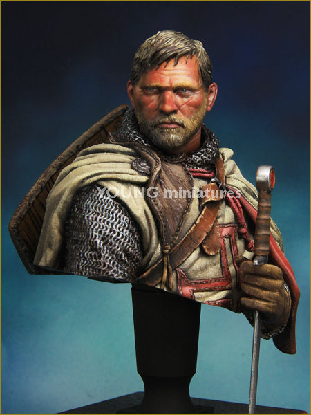 Young Miniatures TEMPLAR KNIGHT  1/10 Bust Resin YH1837 BUST