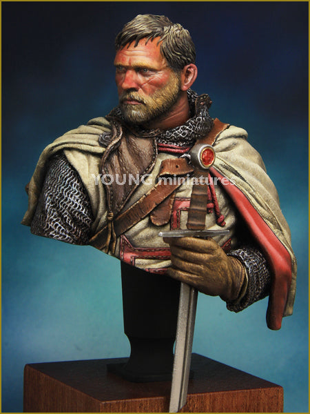 Young Miniatures TEMPLAR KNIGHT  1/10 Bust Resin YH1837 BUST