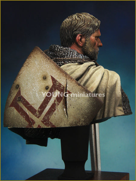 Young Miniatures TEMPLAR KNIGHT  1/10 Bust Resin YH1837 BUST