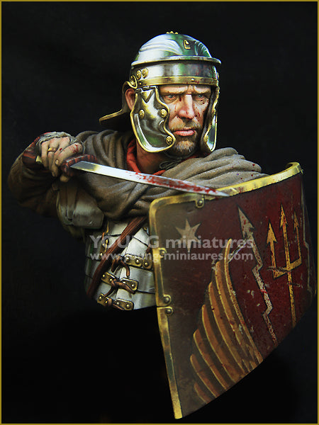 Young Miniatures ROMAN LEGIONARY 1st Century  1/10 Bust Resin YH1854 BUST