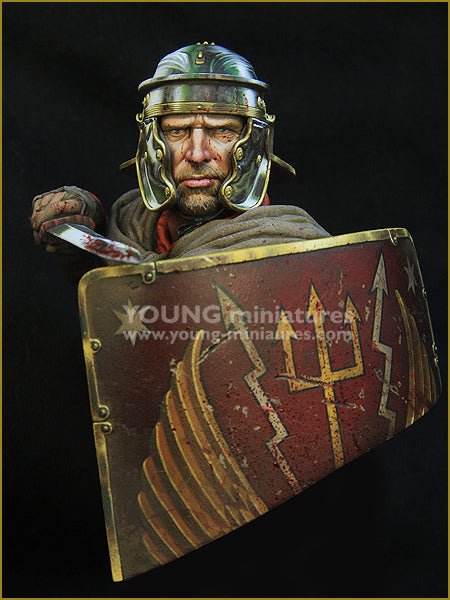 Young Miniatures ROMAN LEGIONARY 1st Century  1/10 Bust Resin YH1854 BUST