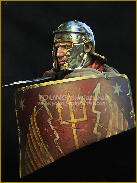 Young Miniatures ROMAN LEGIONARY 1st Century  1/10 Bust Resin YH1854 BUST