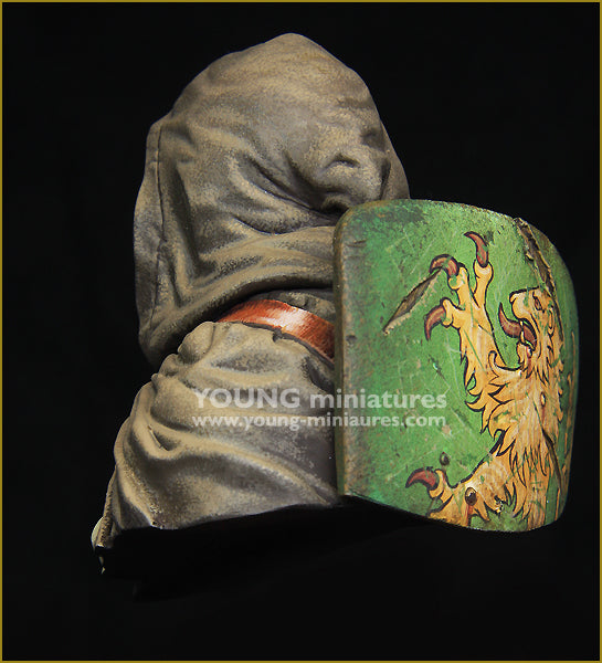 Young Miniatures EUROPEAN KINGHT 13th Century  1/10 Bust Resin YH1855 BUST