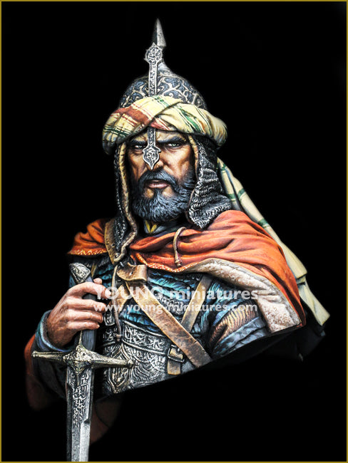 Young Miniatures ARABIAN KNIGHT  1/10 Bust Resin YH1856 BUST