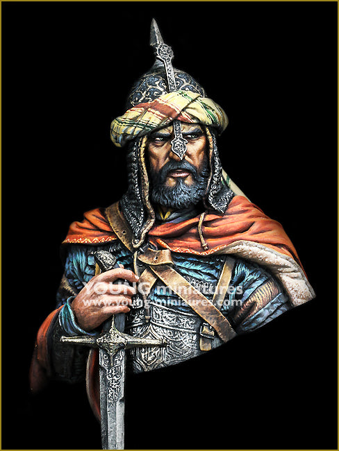 Young Miniatures ARABIAN KNIGHT  1/10 Bust Resin YH1856 BUST
