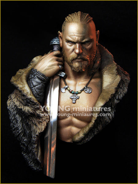 Young Miniatures The VIKING  1/10 Bust Resin YH1860 BUST