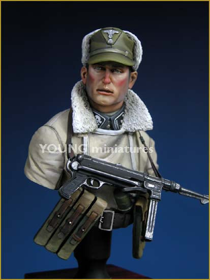 Young Miniatures 'TOTENKOPF' Division WWⅡ  1/10 Bust Resin YM1809 BUST