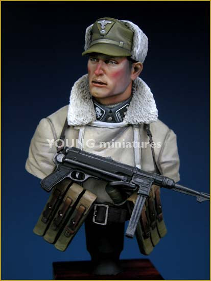Young Miniatures 'TOTENKOPF' Division WWⅡ  1/10 Bust Resin YM1809 BUST