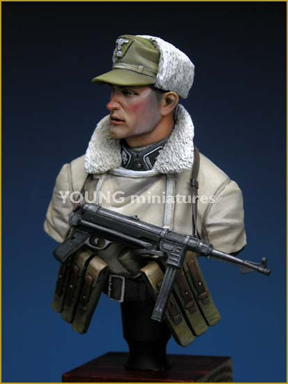 Young Miniatures 'TOTENKOPF' Division WWⅡ  1/10 Bust Resin YM1809 BUST