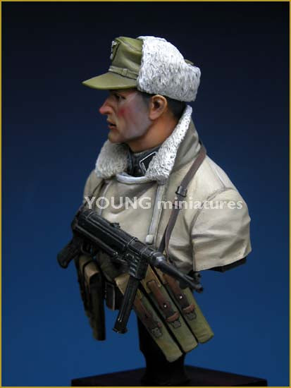 Young Miniatures 'TOTENKOPF' Division WWⅡ  1/10 Bust Resin YM1809 BUST