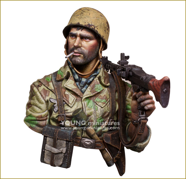 Young Miniatures WWII German Paratroopers  1/10 Bust Resin YM1892 BUST