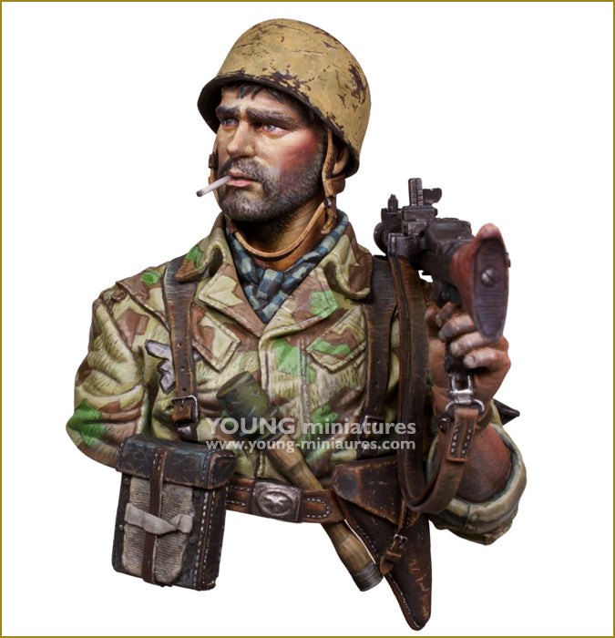 Young Miniatures WWII German Paratroopers  1/10 Bust Resin YM1892 BUST