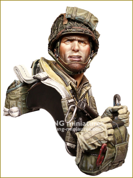 Young Miniatures US AIRBORNE NORMANDY 1944  1/10 Bust Resin YM1893 BUST