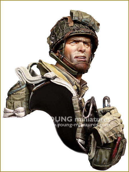 Young Miniatures US AIRBORNE NORMANDY 1944  1/10 Bust Resin YM1893 BUST