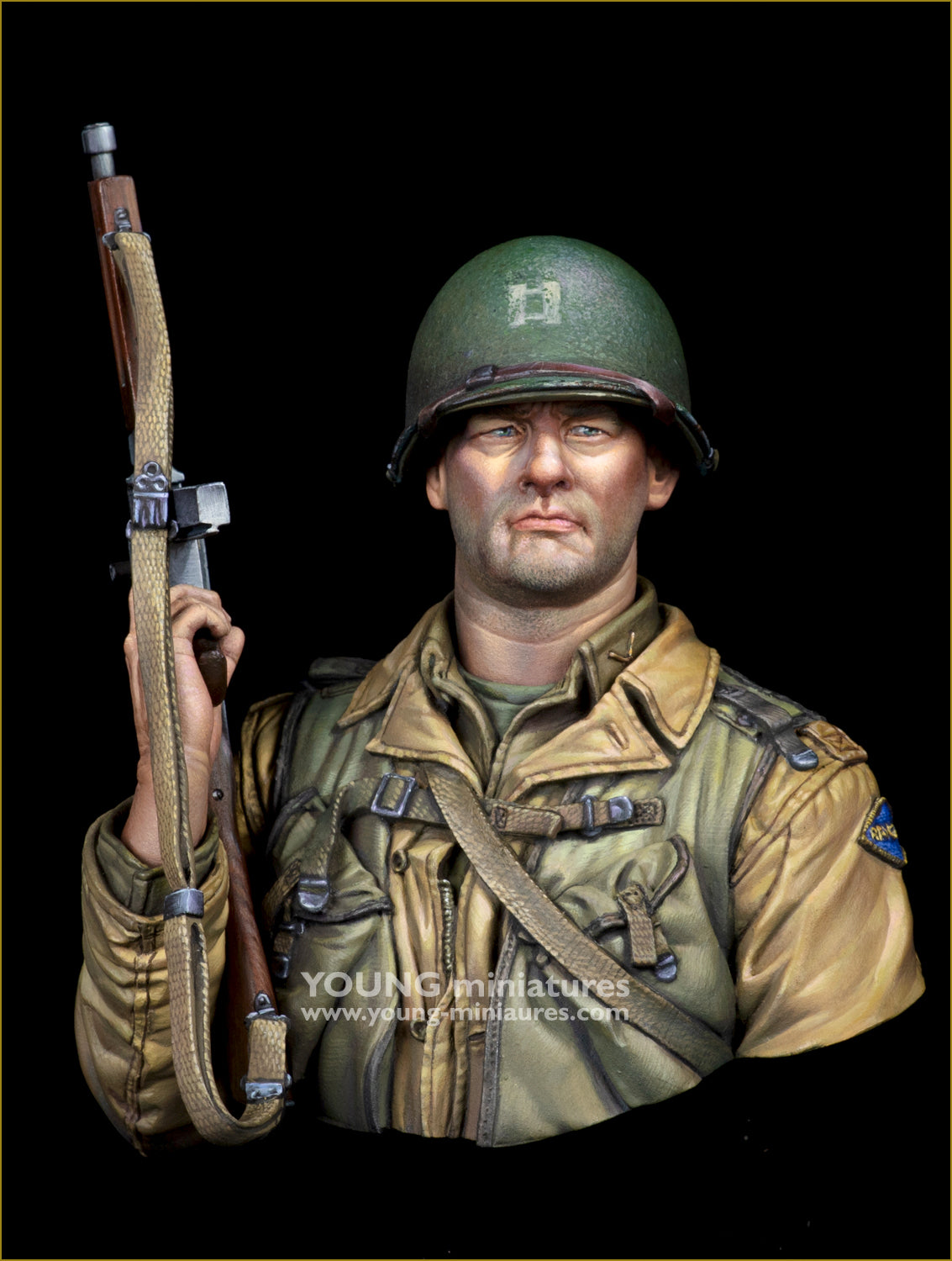 Young Miniatures US 2nd Ranger Battalion Normandy 1944  1/10 Bust Resin YM1898 BUST